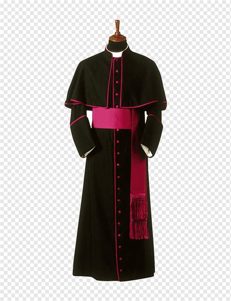 Robe Cassock Priest Clerical clothing Clergy, others, canon, magenta ...