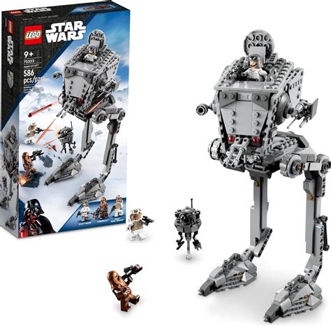 LEGO Star Wars Hoth At-ST 75322 Building Toy Set For Kids, Boys, And ...