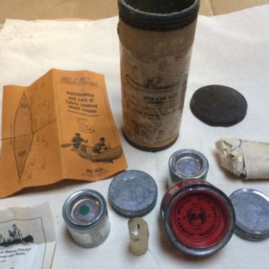 Vintage Old Town Canoe Repair Kit for sale from United States