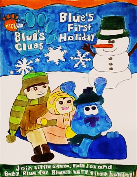 Blue's First Holiday (VHS Cover) by zacharydykeman on DeviantArt