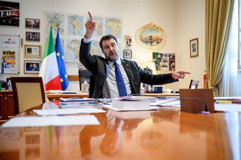 Matteo Salvini: ‘The hypothesis of a center-right majority in the ...