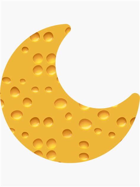 "Funny Moon Cheese - Wallace And Gromit " Sticker by ElephentCage | Redbubble