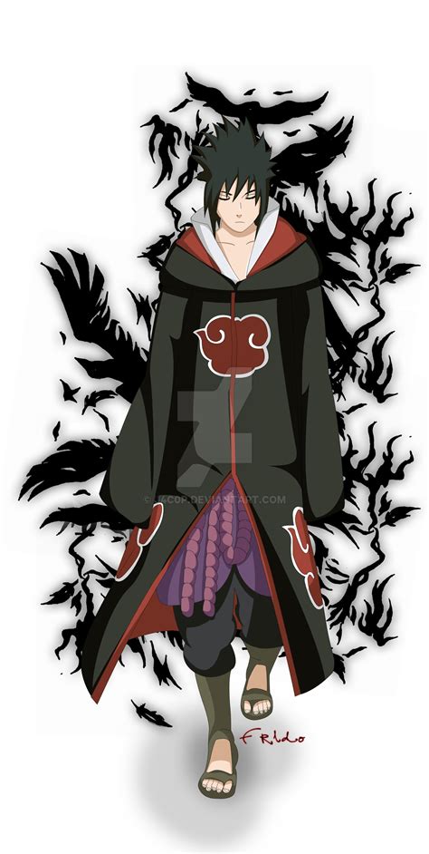 Uchiha Sasuke Akatsuki by j4c0p on DeviantArt