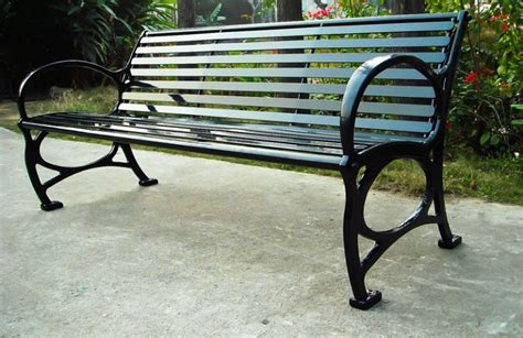 Commercial Metal Park Bench / SPB-671 - Sunperk