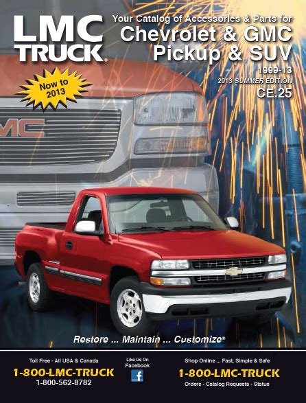 Lmc Chevy Truck Catalog