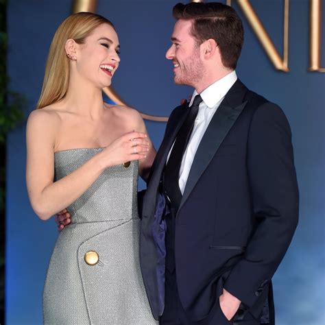 Cinderella's Richard Madden and Lily James Together | POPSUGAR Celebrity