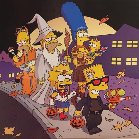 Simpsons Halloween Wallpapers - Wallpaper Cave