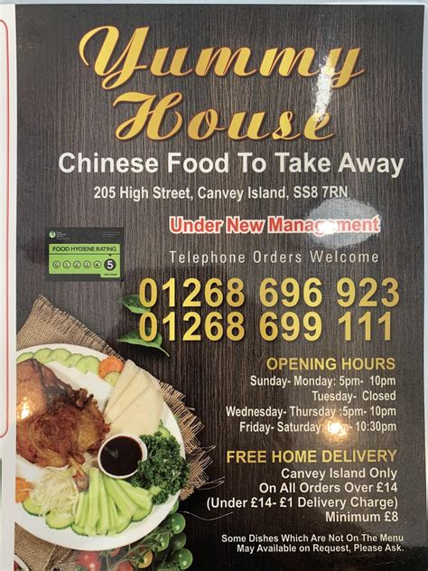 Yummy House in Canvey Island - Restaurant reviews