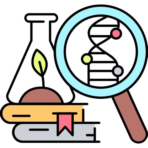 Biology Generic Thin Outline Color icon