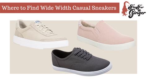 Where to Find Wide Width Casual Sneakers // Sneakers for Wide Feet