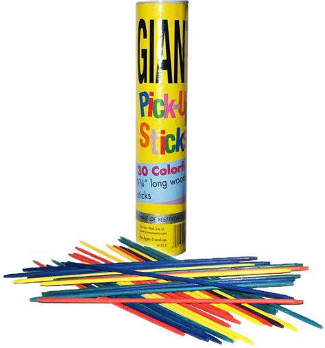 Turn Up the Fun with Giant Pick-Up Sticks: Classic Game for All