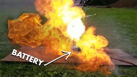 BANG a Sudden Unexpected Fire - Lithium Ion Battery Dangers - Fire Extinguishers Store