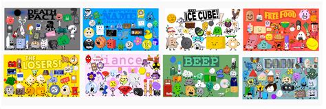 Image - ALL BFB CHARACTERS IN BFB TEAMS by Abbysek on DeviantArt