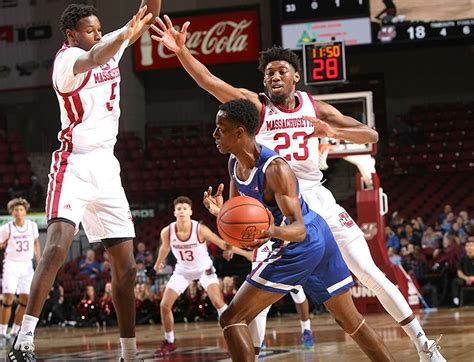 UMass freshman T.J. Weeks scores 23 points in debut as Minutemen open season with 79-64 win over ...