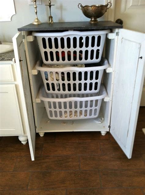 Genius Apartment Storage Ideas For Small Spaces (6) | Laundry basket dresser, Laundry basket ...