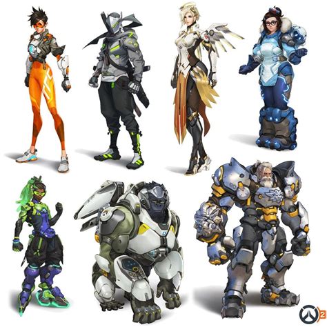 Pin by Fedorov on Concept art skins | Overwatch new hero, Character ...