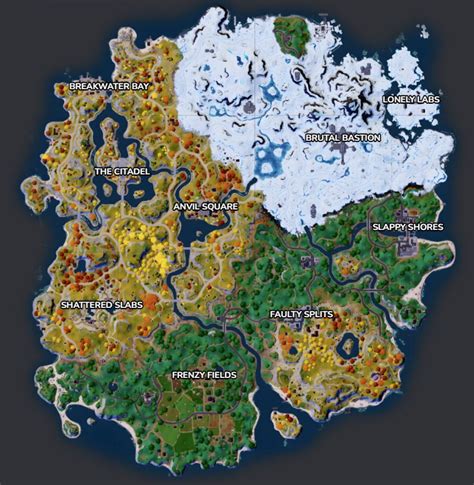 Map saison 1 du chapitre 4 Fortnite, quelle est la nouvelle carte ? - Breakflip