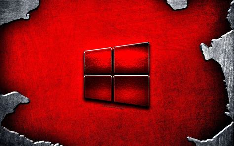 Red Windows Logo Wallpapers - Top Free Red Windows Logo Backgrounds - WallpaperAccess