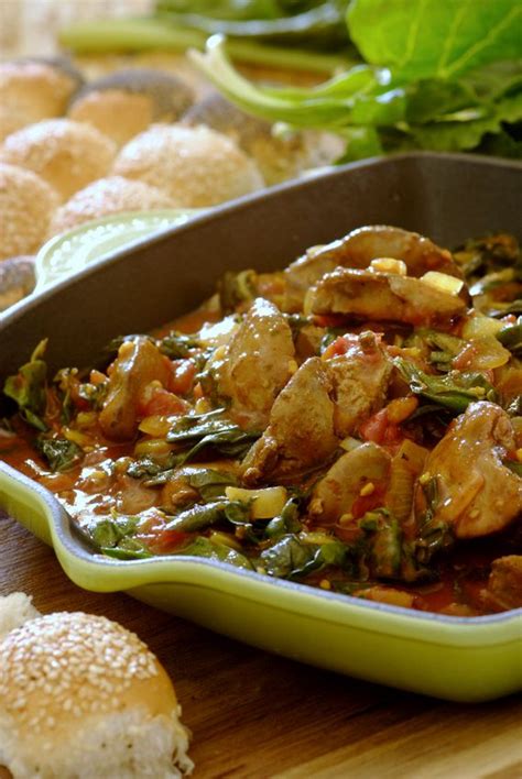 Spicy Chicken Livers with Spinach | Great chicken recipes, Chicken liver recipes, Poultry recipes