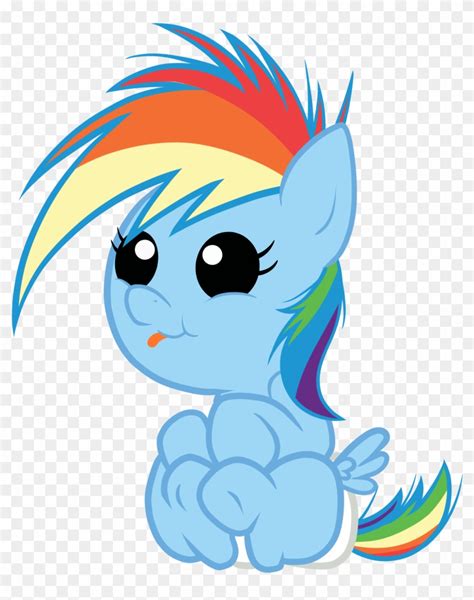 My Little Pony Baby Rainbow Dash - Mlp Baby Rainbow Dash - Free ...