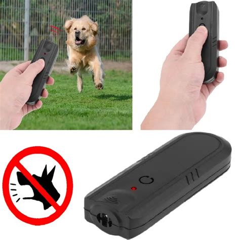 Anti Barking Stop Bark Dog Training Device Ultrasonic Repeller Mini Portable Dog Stop Bark ...