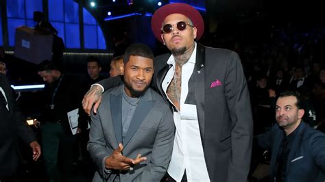 Une baston aurait éclaté entre Usher, Chris Brown et leurs équipes