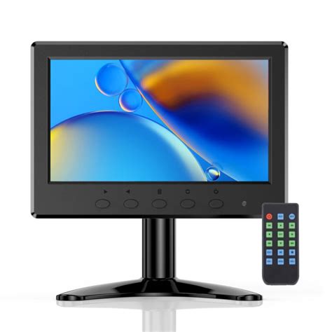 Eyoyo 7 inch Mini Monitor, Small IPS HDMI Monitor 1024x600, HMDI AV VGA ...