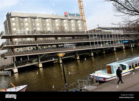 Hotel Ibis in Amsterdam next to the Central station Stock Photo - Alamy