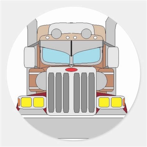 bull hauler truck sticker | Zazzle.com