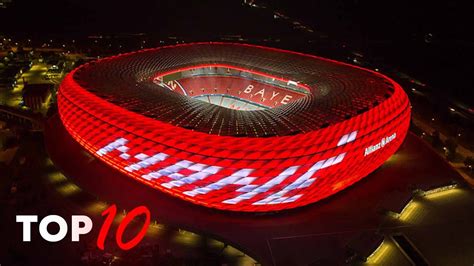 List of the 10 best football stadiums in the World - YouTube