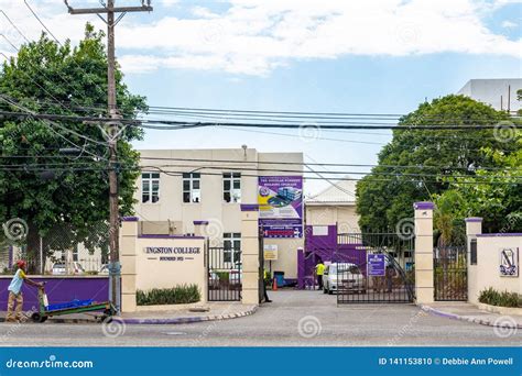 Kingston College All Boys High School in Jamaica Editorial Image - Image of cadere, cecil: 141153810