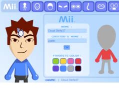 The Avatar of Wii Mii (left) & Personalized File (right) in Wii Fit Game | Download Scientific ...