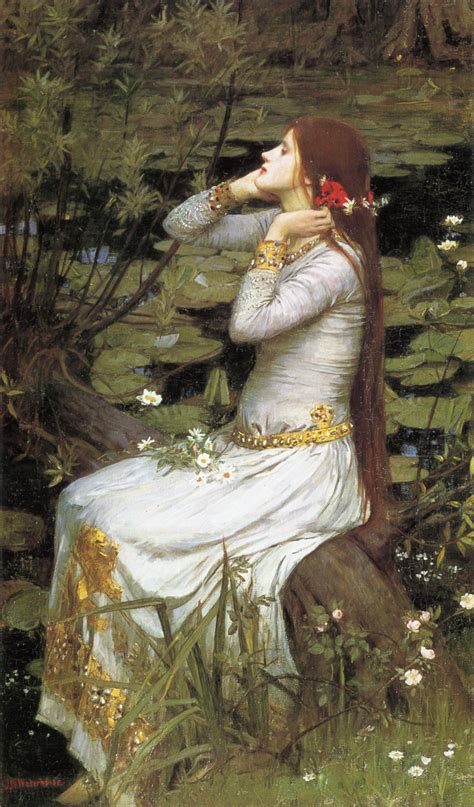 Ophelia by John William Waterhouse - ArtPaintingArtist