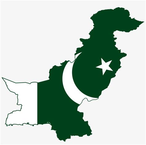 Open - Pakistan Map With Flag - 2000x1889 PNG Download - PNGkit