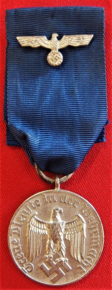** SOLD** NAZI GERMANY WW2 ERA ARMY 4 YEAR SERVICE MEDAL | JB Military Antiques