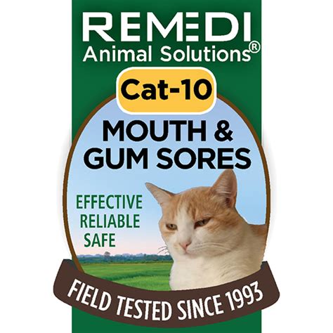 Mouth and Gum Sore Relief Cat Spritz - Classical Homeopathic Counseling