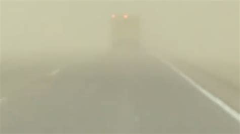 Dust Storm Causes Near Zero Visibility | WeatherBug