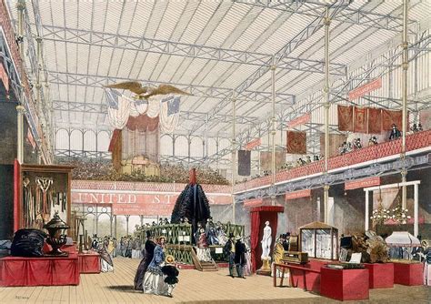 The Great Exhibition of 1851 which displayed Wonders and Inventions ...