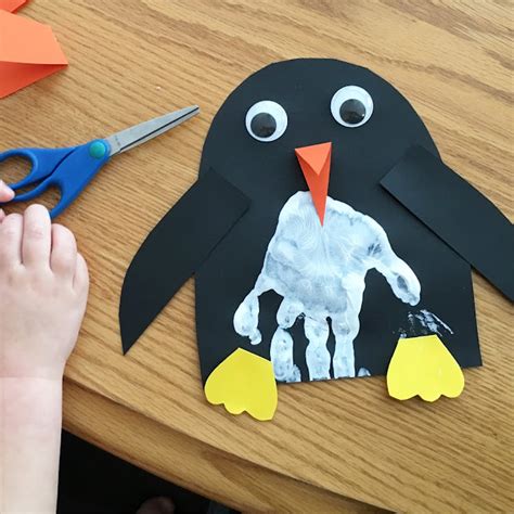 Toddler Approved!: Handprint Penguin Craft