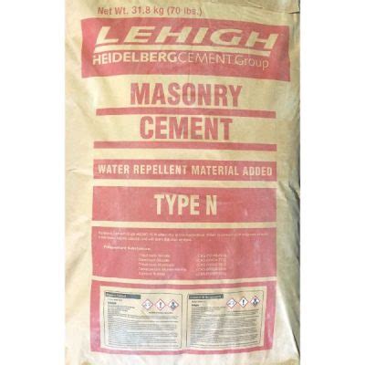 Lehigh Masonry Type N - Cava Building Supply Lehigh Masonry Type N