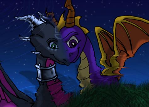 Spyro x Cynder We are one by YunakiDraw on DeviantArt