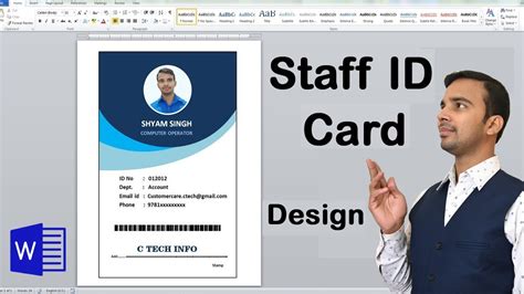 Format create id card - onthegolod