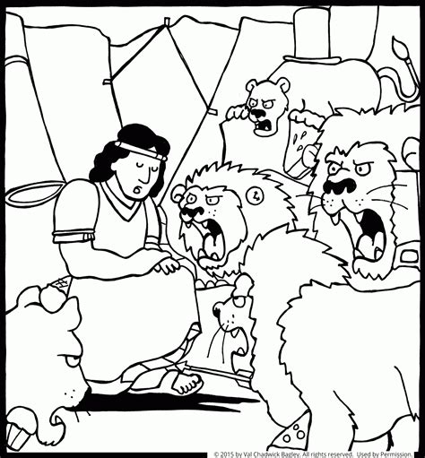 Preschool Daniel And The Lions Den Coloring Page Clip Art Library ...