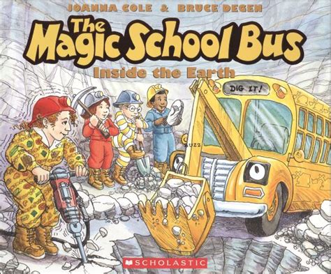 Magic School Bus Inside the Earth | Scholastic | 9780590407601