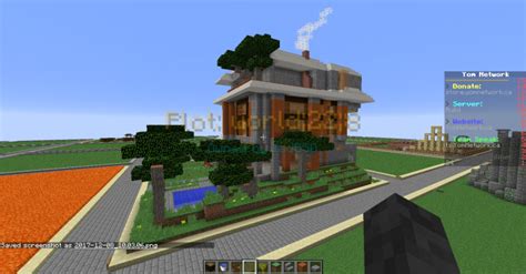 acacia and terracotta house Minecraft Map