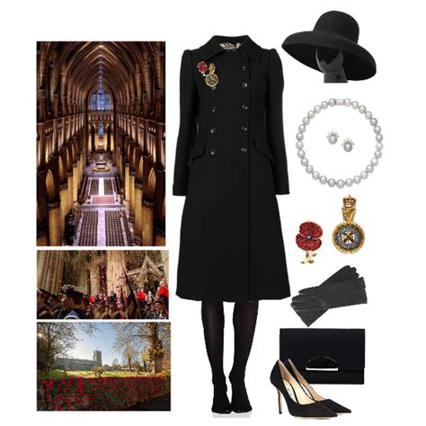 Fashion set The royal family at Remembrance Sunday Service created via ...