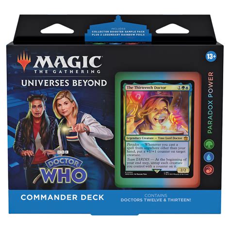 Doctor Who - Commander Deck [Paradox Power] | Fizzy Game & Hobby Store