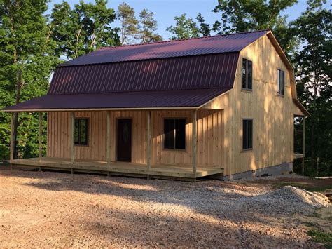 Gambrel Cabins | Gambrel barn, Barn style house, Gambrel house