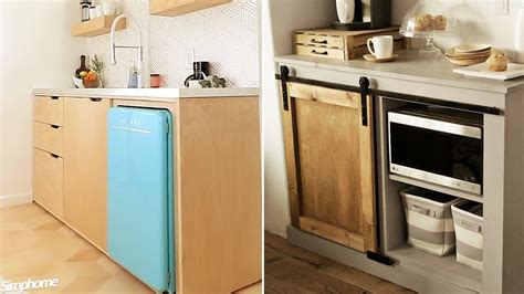 12 DIY Kitchenette Ideas - YouTube