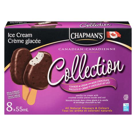 Cookies & Cream Ice Cream Bar - Chapman's Ice Cream